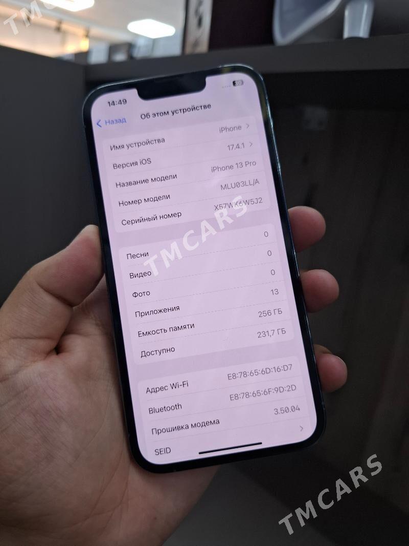 iphone 13pro 256gb - Ашхабад - img 2