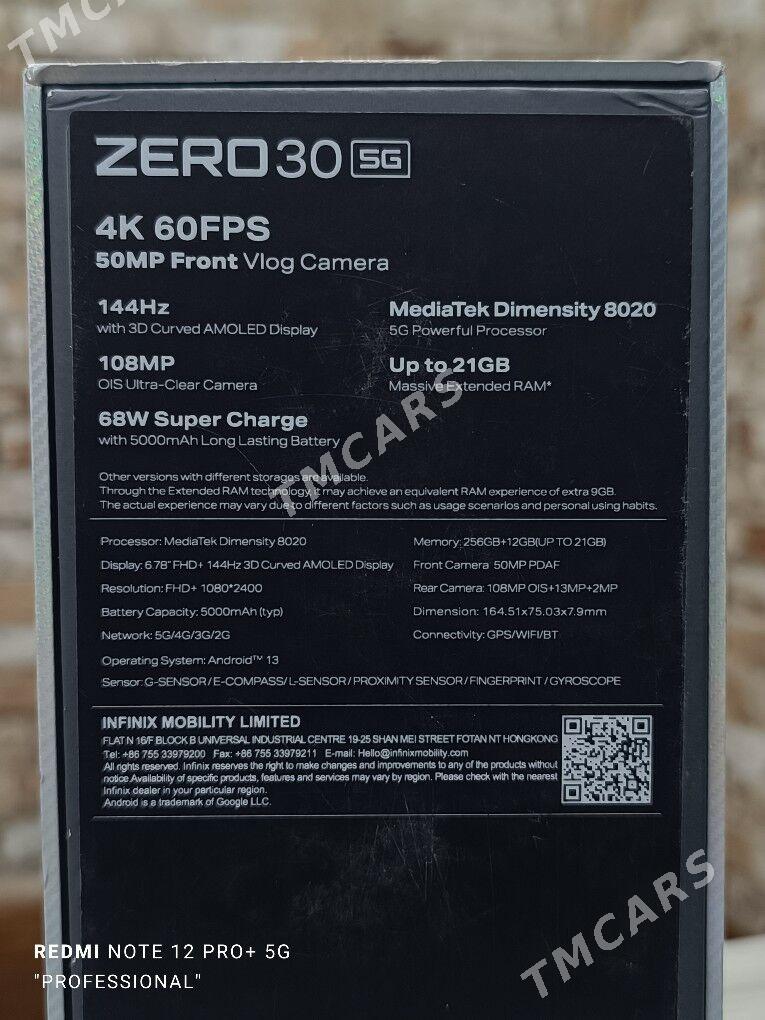 INFINIX ZERO 30.5.G.2024.ÝYL - Дашогуз - img 10