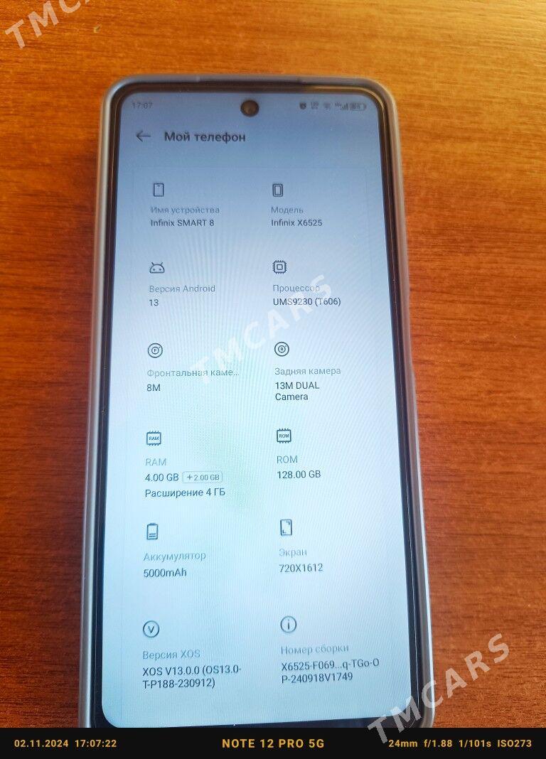 infinix smart 8 - Türkmenbaşy - img 4