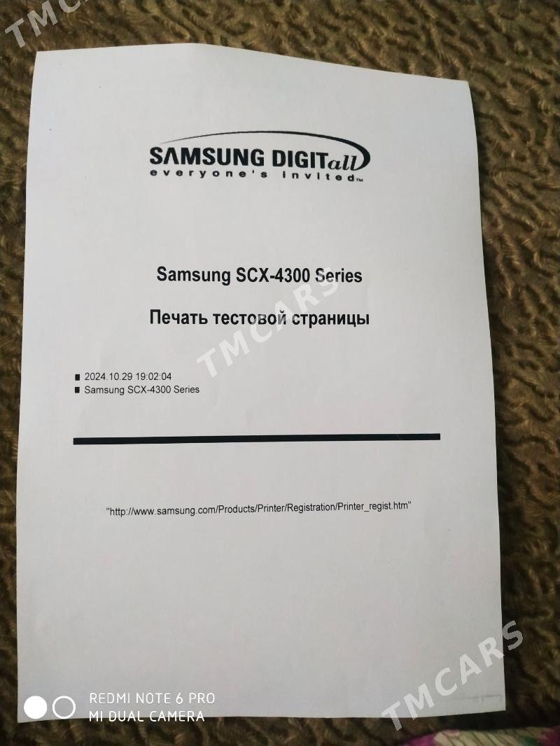 Samsung scx4300 - Гурбансолтан Едже - img 2