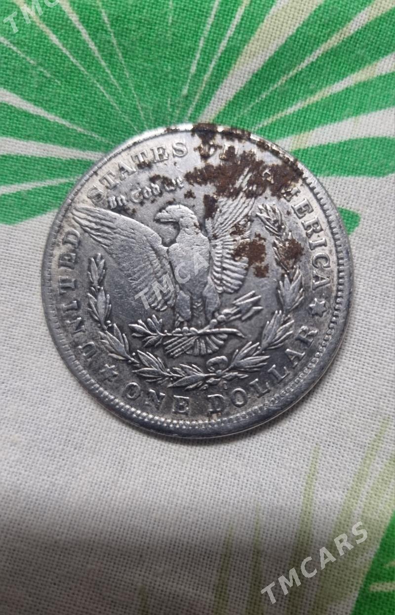 1 dollar 1898 yylyñky - Ашхабад - img 2