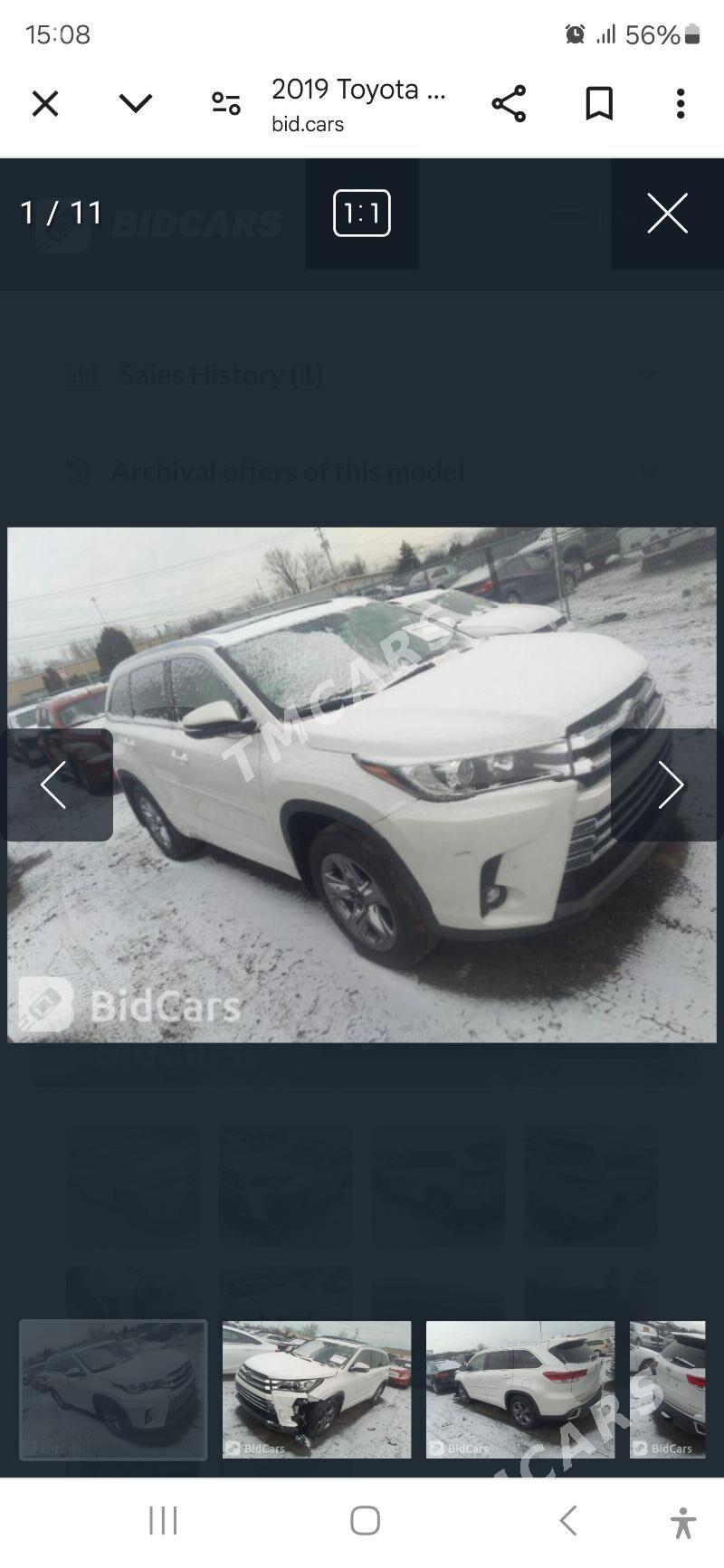 Toyota Highlander 2018 - 549 000 TMT - Ашхабад - img 2