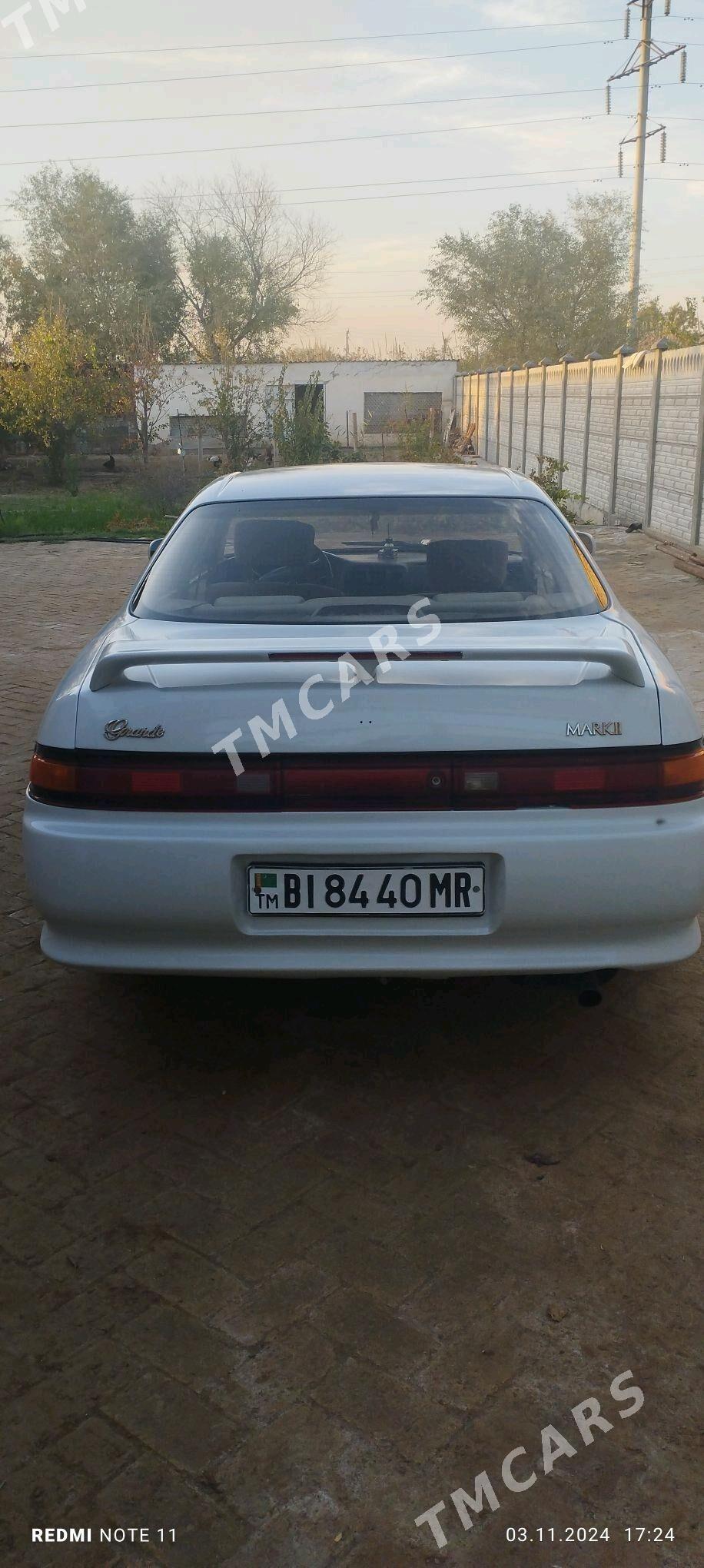 Toyota Mark II 1993 - 45 000 TMT - Мары - img 3