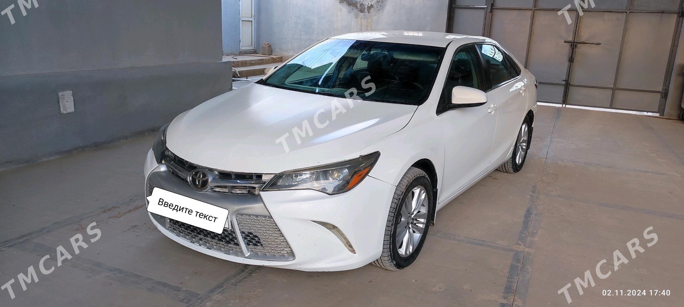 Toyota Camry 2017 - 215 000 TMT - Теджен - img 3