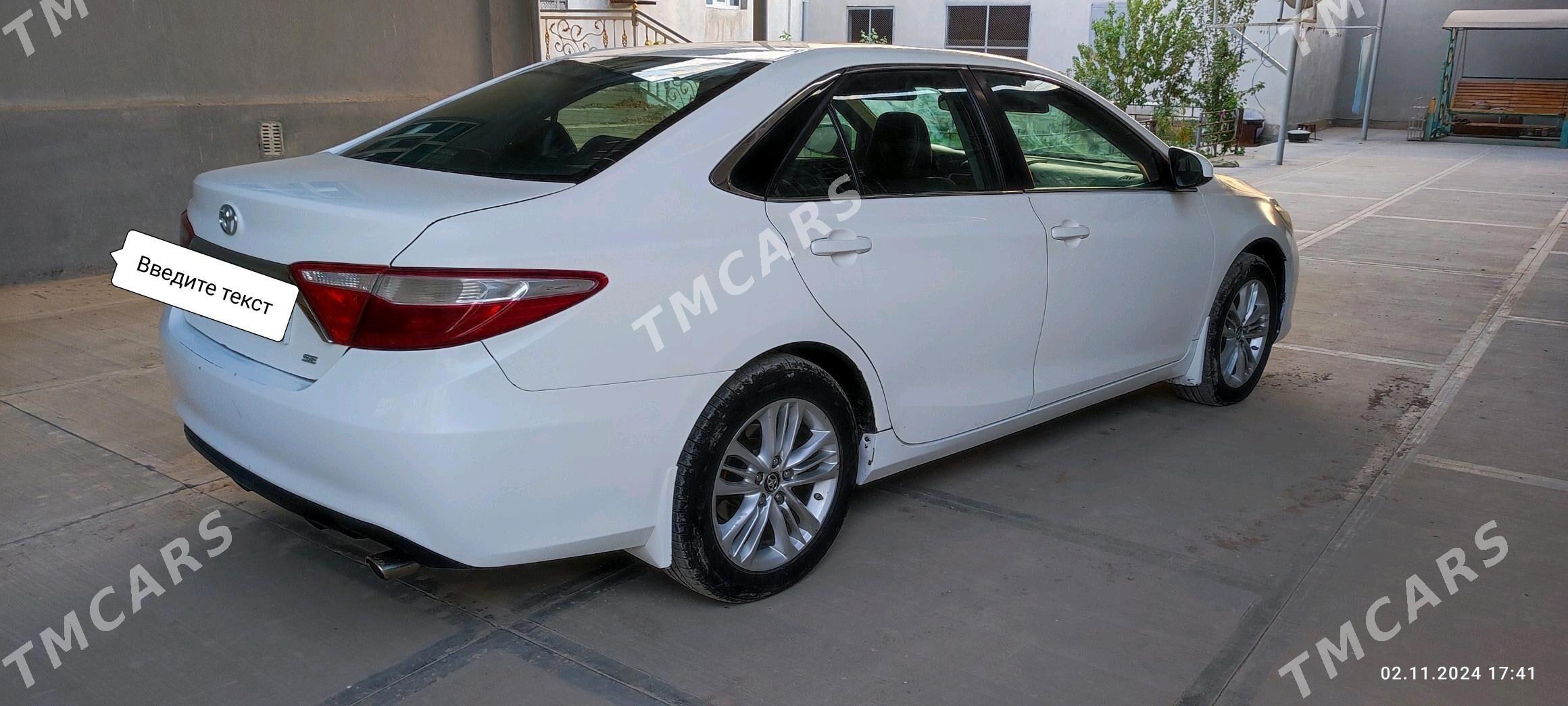 Toyota Camry 2017 - 215 000 TMT - Теджен - img 5