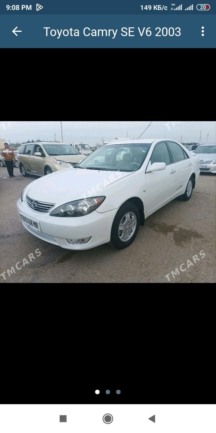 Toyota Camry 2003 - 130 000 TMT - Мары - img 3