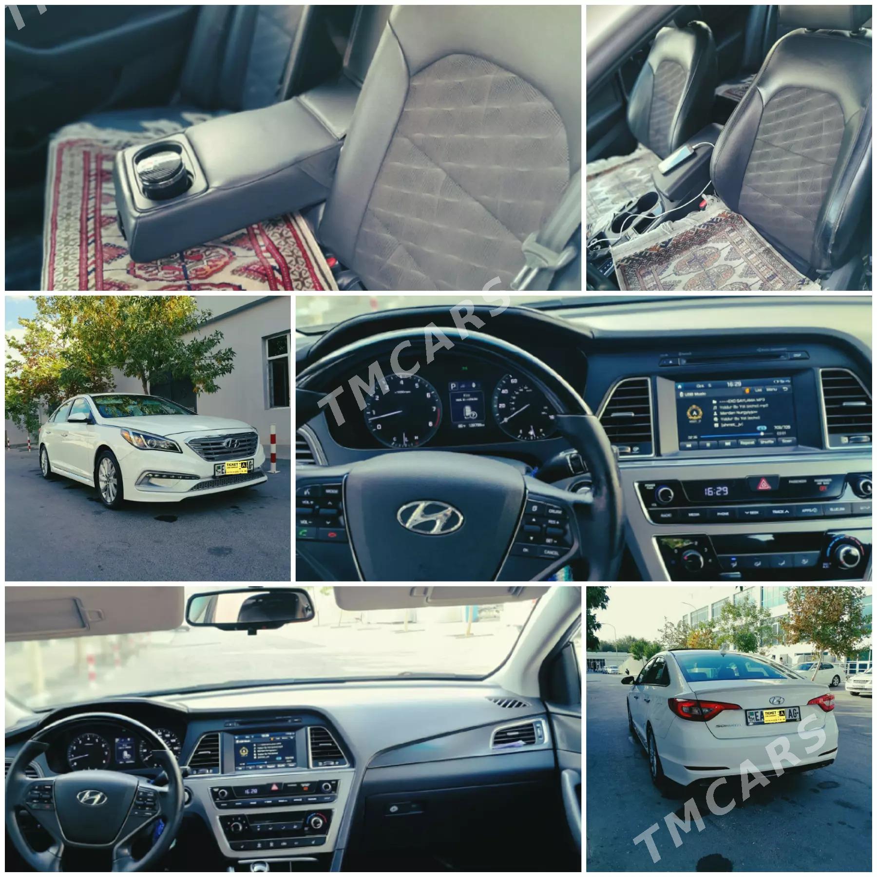 Hyundai Sonata 2016 - 180 000 TMT - Кëши - img 8