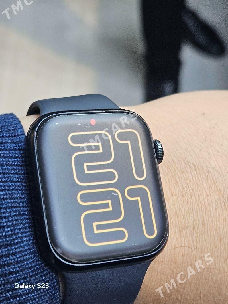 apple watch 7 seria arzan 80% - Aşgabat - img 2