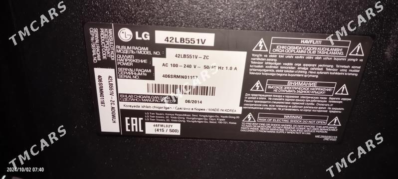 LG 42 led tv - Туркменабат - img 3