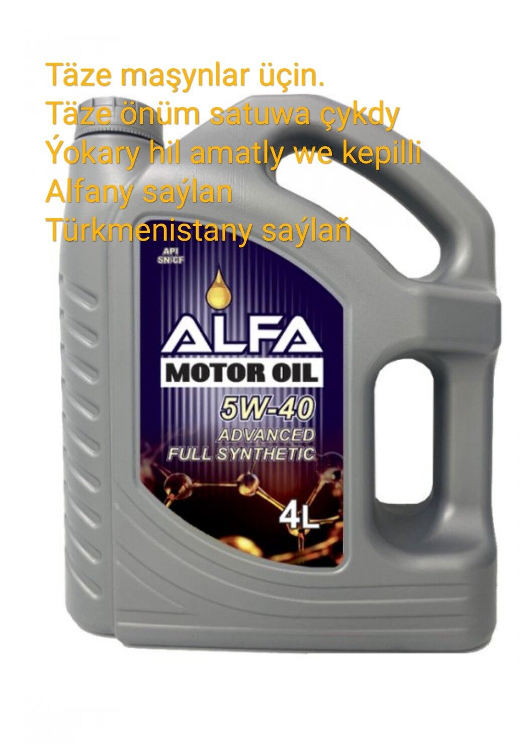 ALFA OIL full ýaglary 10w40 15w40 20w50 5w-30 220 TMT - Aşgabat - img 8