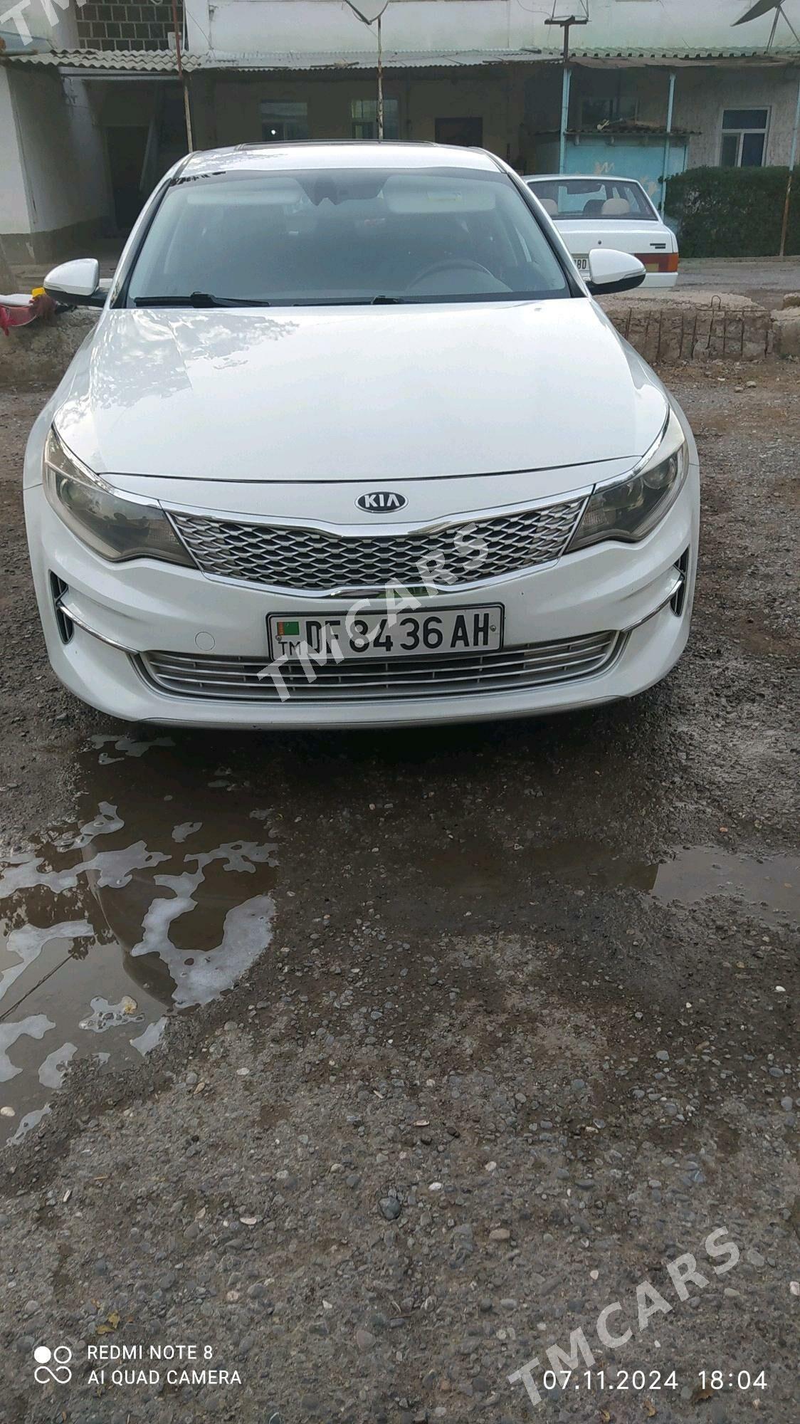 Kia Optima 2017 - 200 000 TMT - Ak bugdaý etraby - img 6