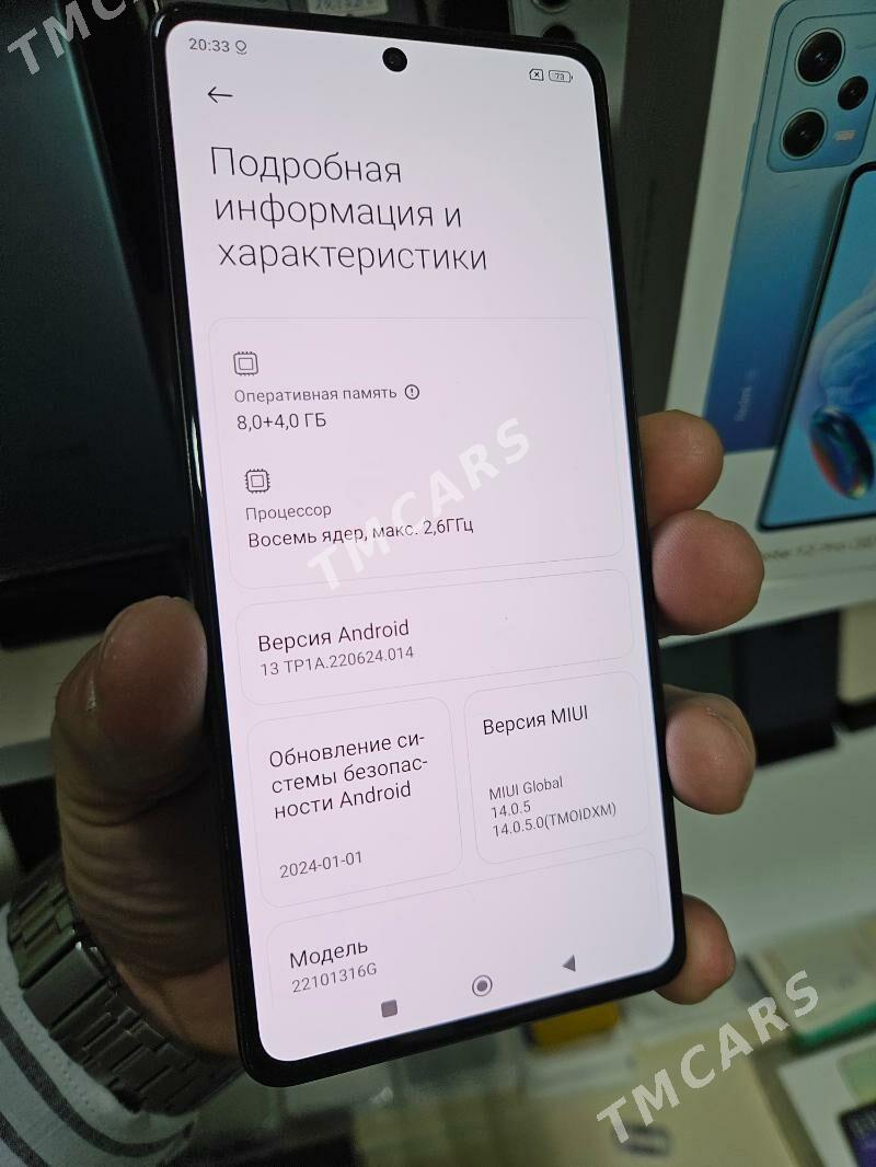 NOTE 12PRO 5G 12/256 GB KREDIT - Garaşsyzlygyň 15 ýyllygy Söwda Merkezi - img 3