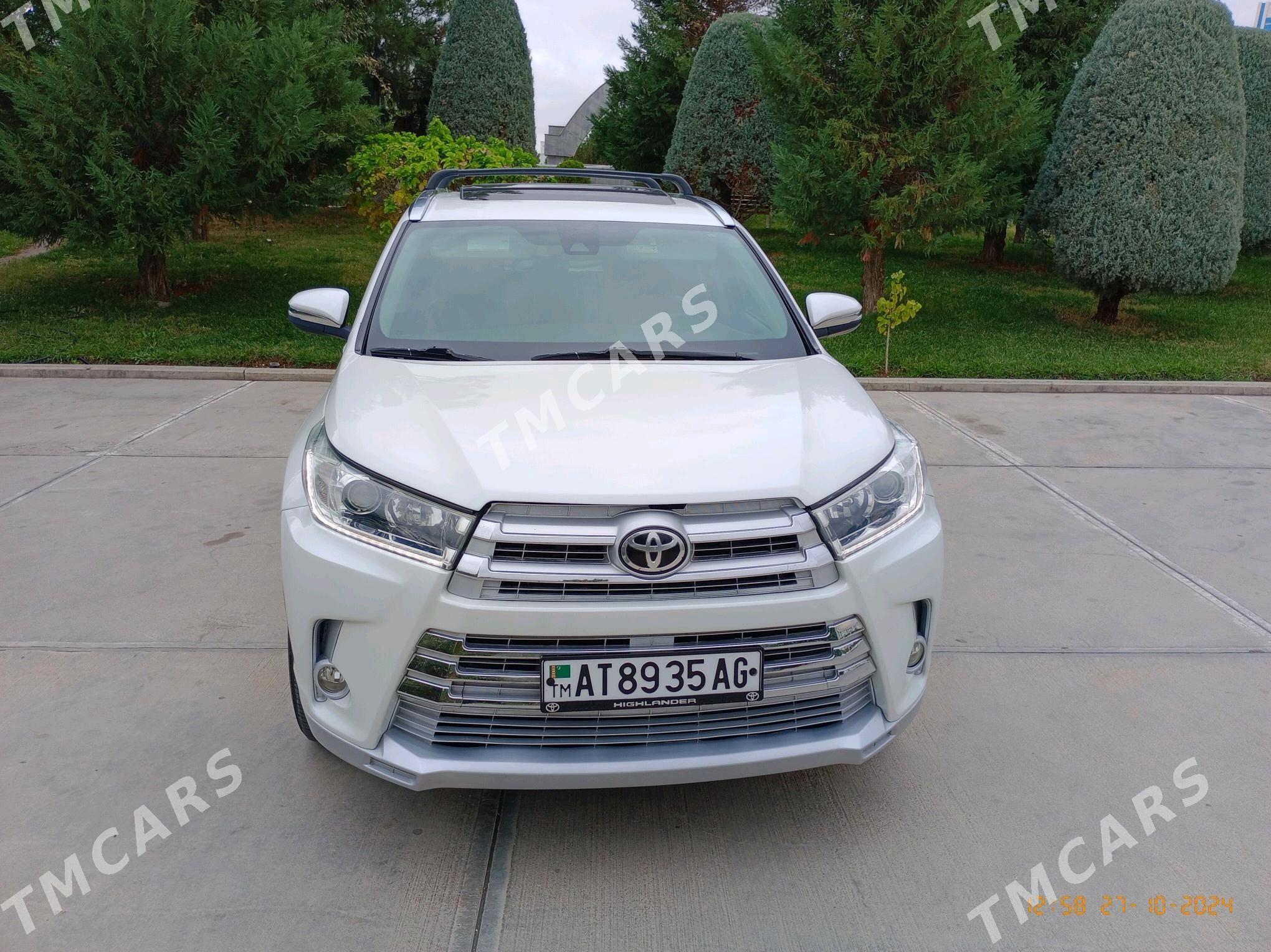 Toyota Highlander 2017 - 375 000 TMT - Ашхабад - img 2