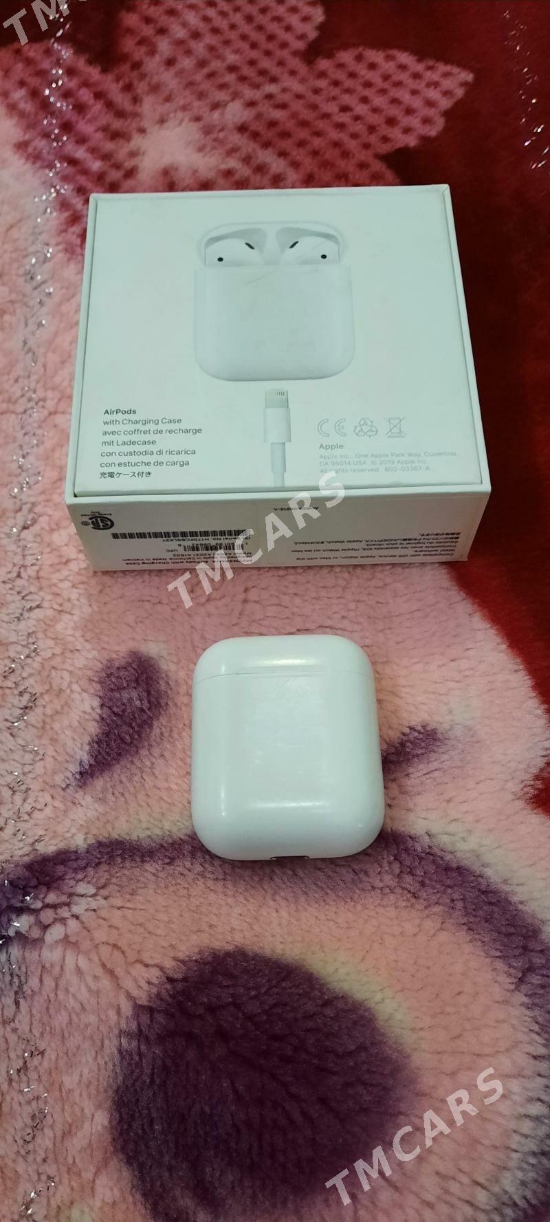 Наушники AirPods оригинал - Aşgabat - img 2