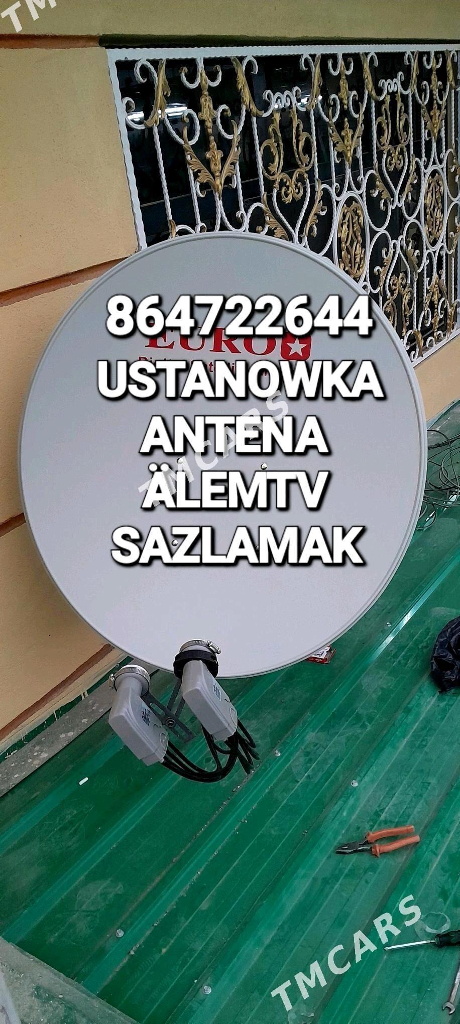 USTANOWKA ANTENA/ÄLEMTV/BELET - Ашхабад - img 4