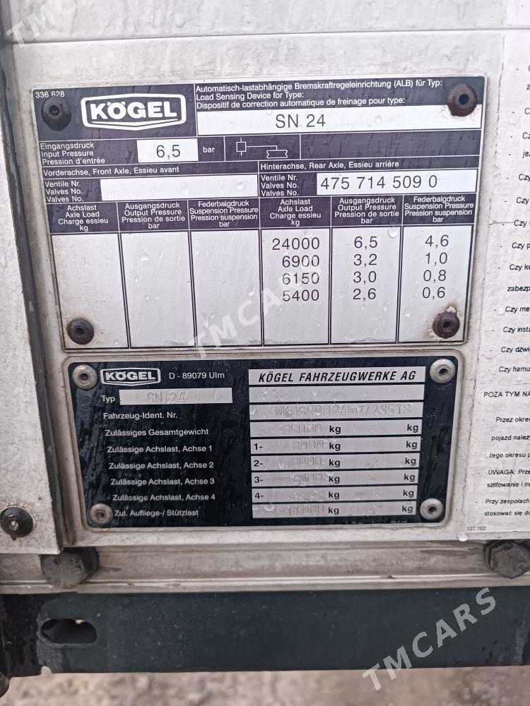 Kogel Cargo 1998 - 190 000 TMT - Ашхабад - img 4