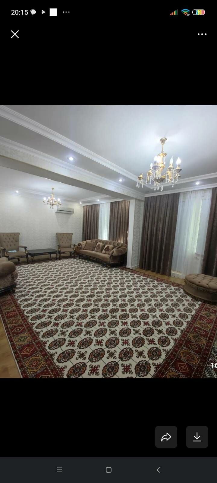 Ленина 4эт 3ком 120м2 Евро - Aşgabat - img 2