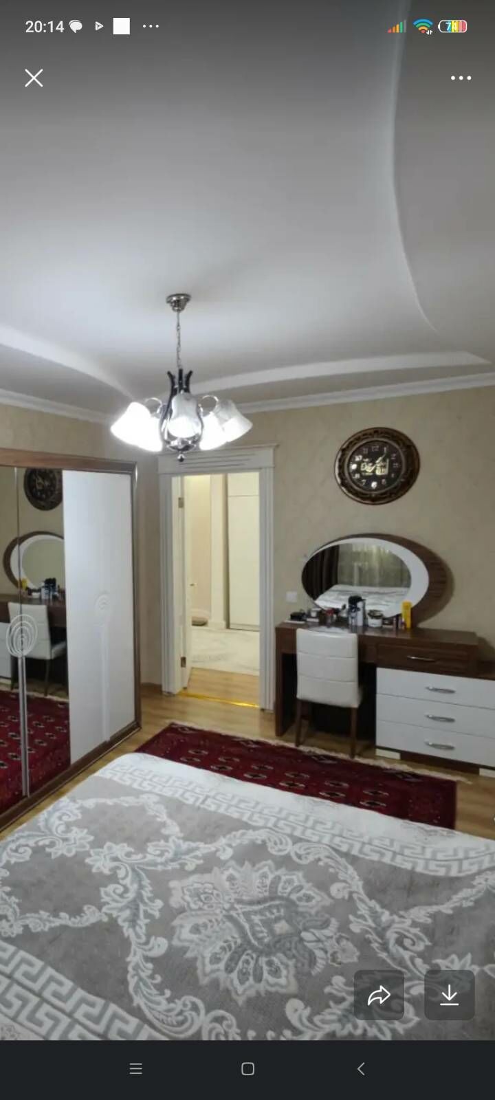 Ленина 4эт 3ком 120м2 Евро - Aşgabat - img 6