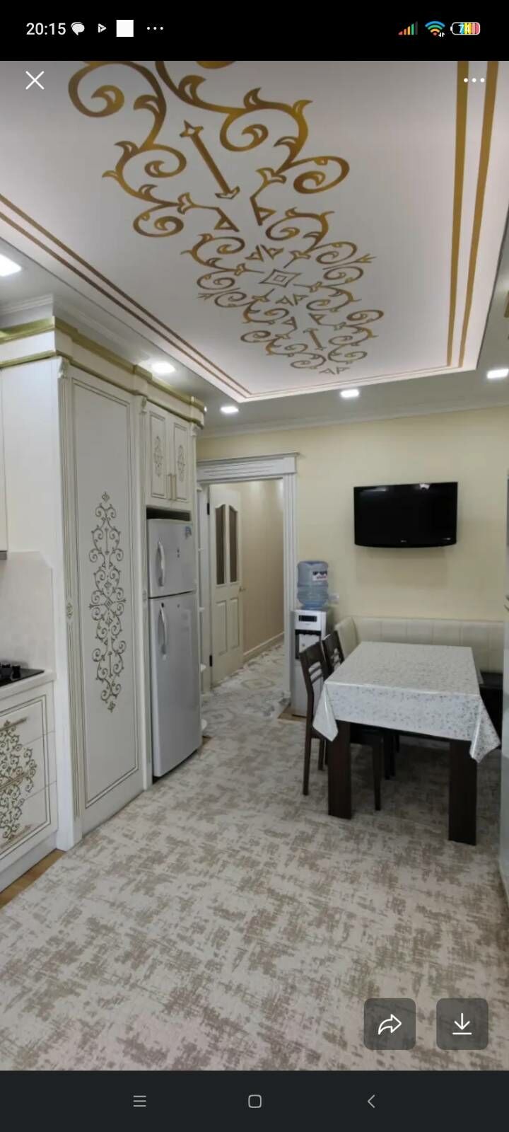 Ленина 4эт 3ком 120м2 Евро - Aşgabat - img 9