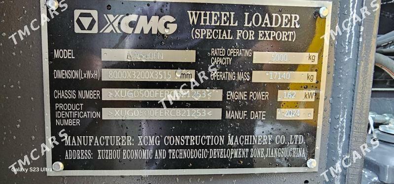 XCMG LW500F 2024 - 1 090 000 TMT - Ашхабад - img 9