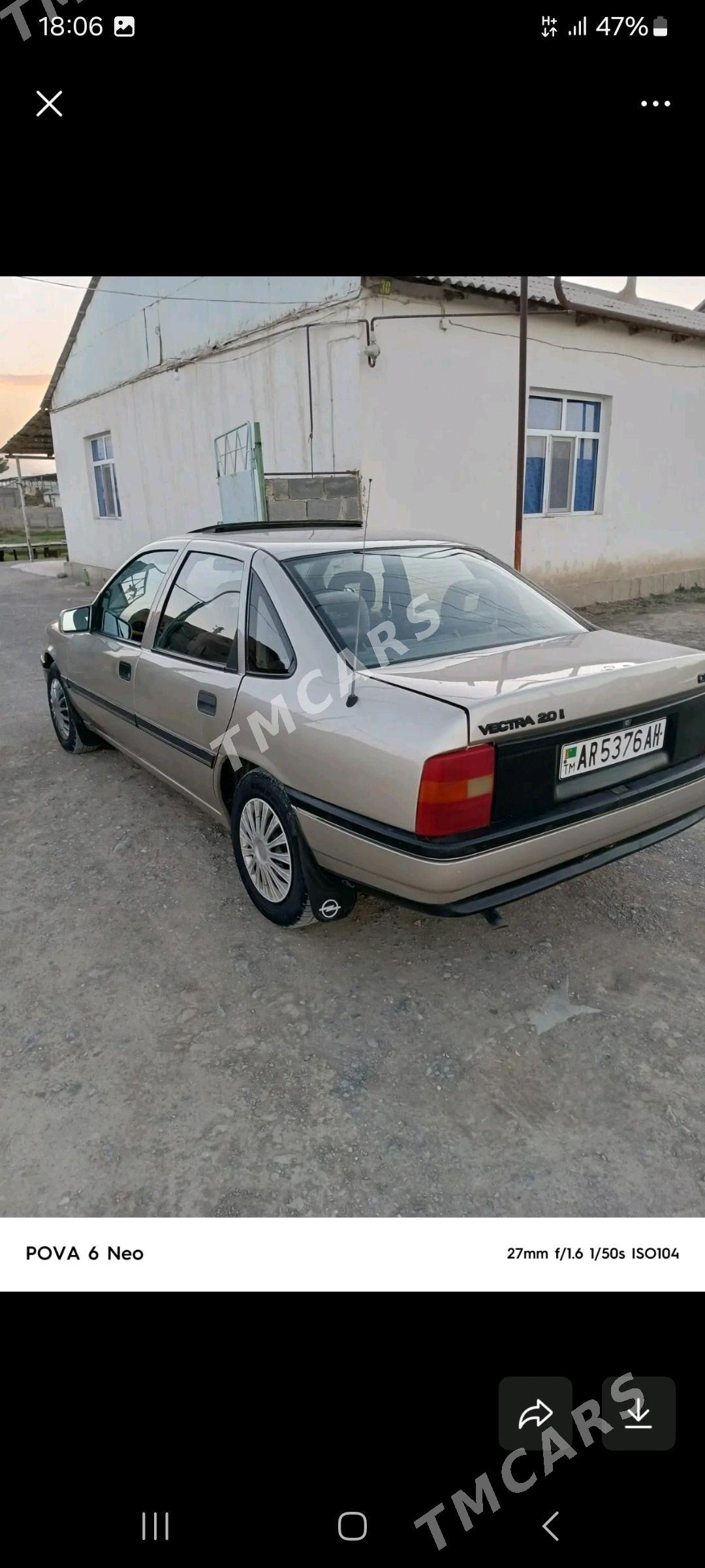 Opel Vectra 1991 - 37 000 TMT - Гёкдепе - img 3