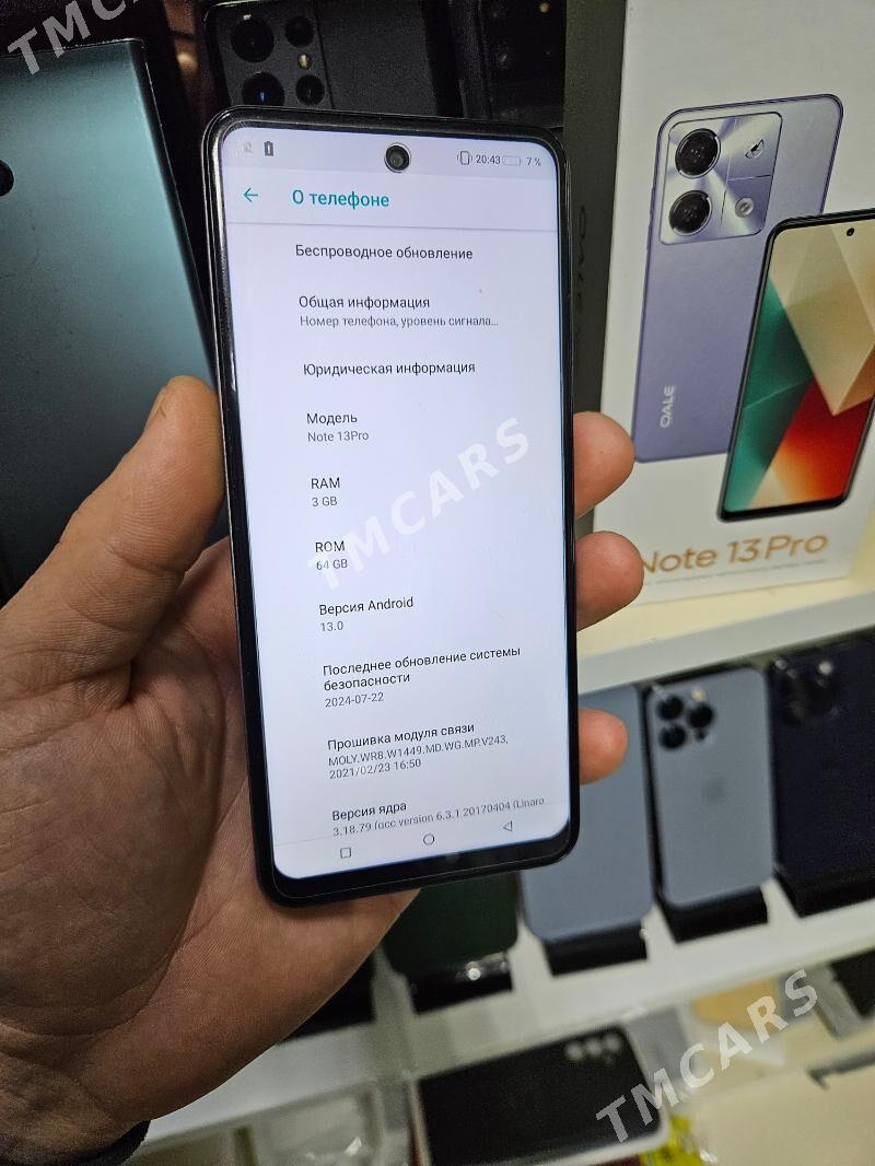 OALE NOTE 13PRO 3/64 GB KREDIT - Garaşsyzlygyň 15 ýyllygy Söwda Merkezi - img 2