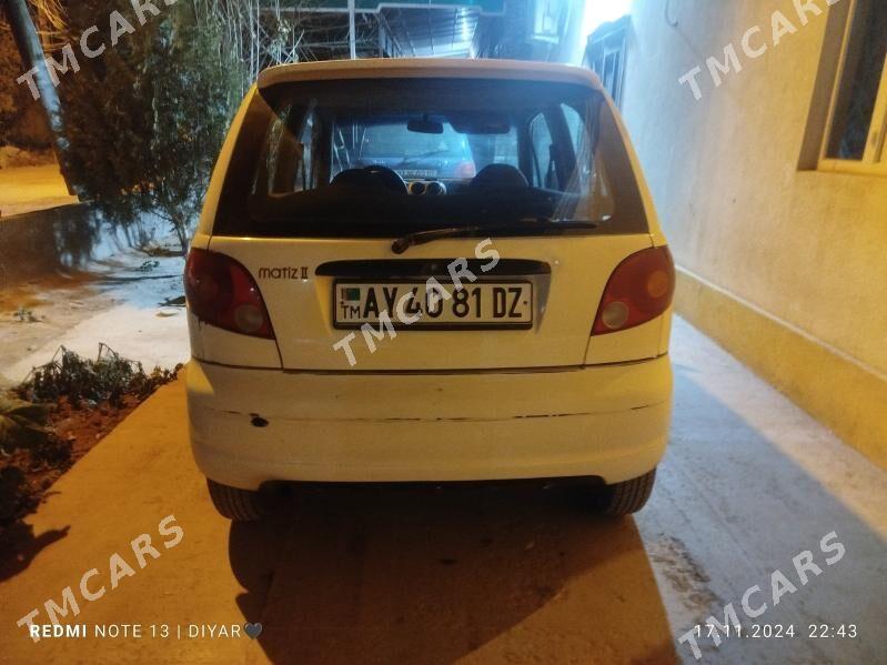 Daewoo Matiz 2002 - 27 000 TMT - Гурбансолтан Едже - img 2