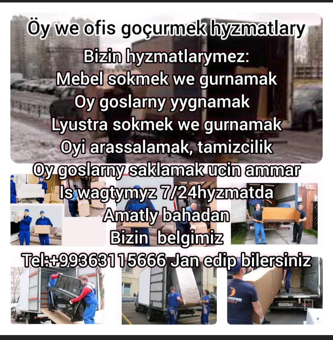 ÖÝ WE OFİS GÖCÜRMEK WE GURNAMA - Ашхабад - img 2