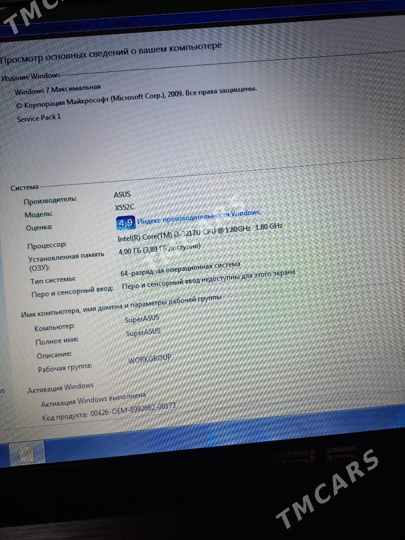 Asus noutbuk i3 Nvidia - Ашхабад - img 7