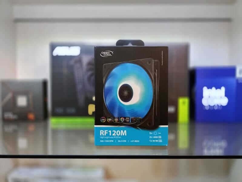 DEEPCOOL RF120M 5 RGB FANS - Ашхабад - img 2