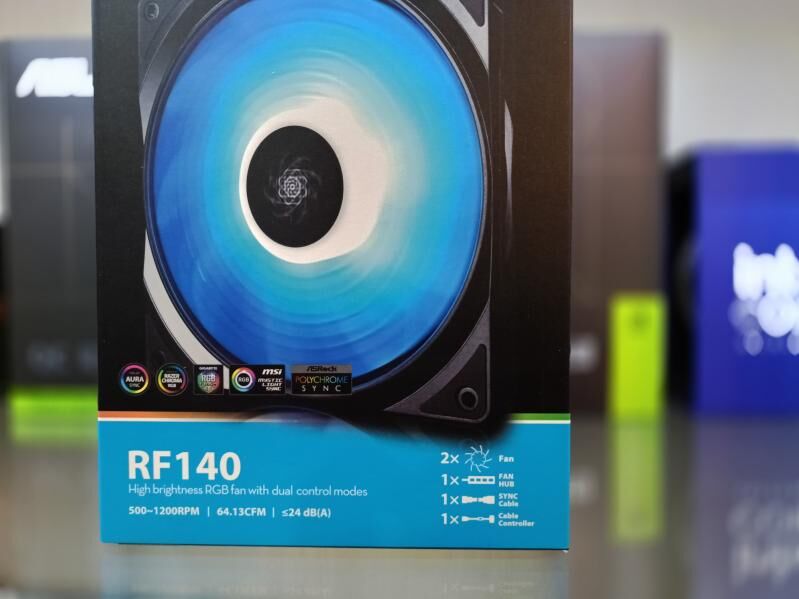 DEEPCOOL RF140 14CM RGB FANS - Ашхабад - img 2