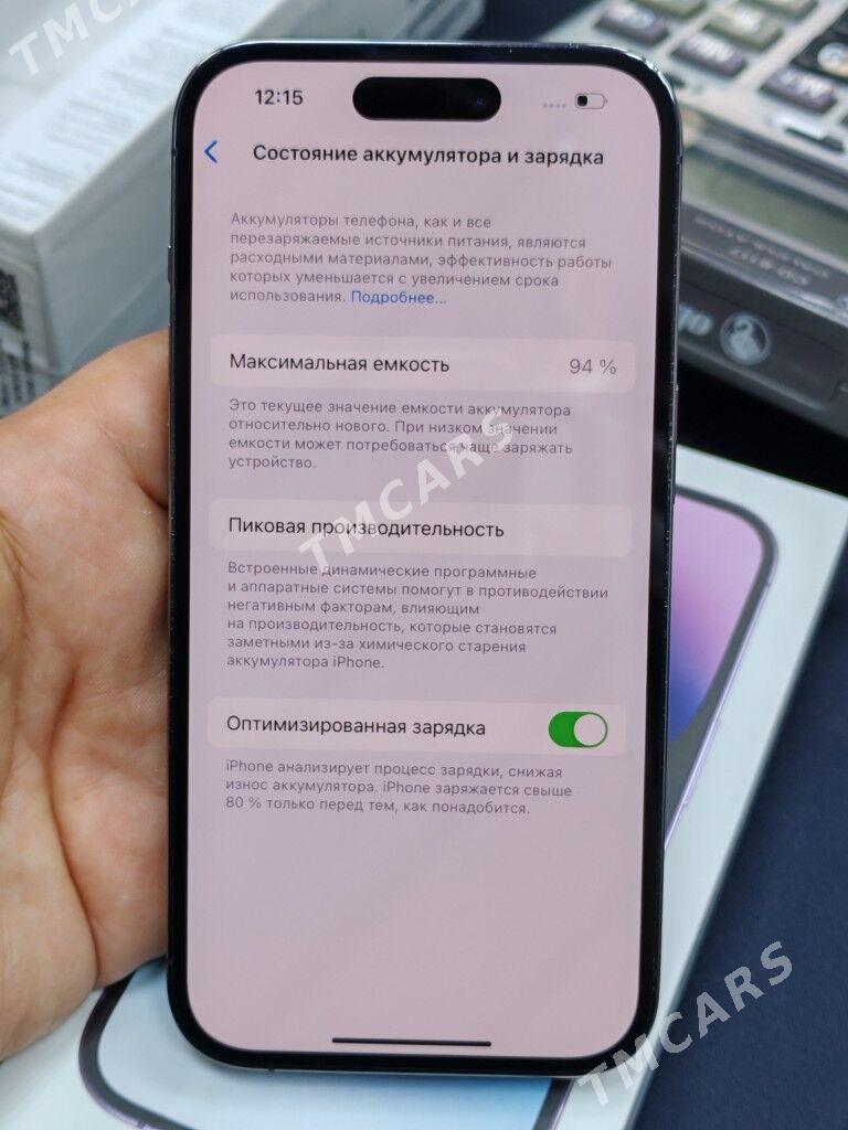 iPhone 14Pro128GB Batarey 94% - Ашхабад - img 5