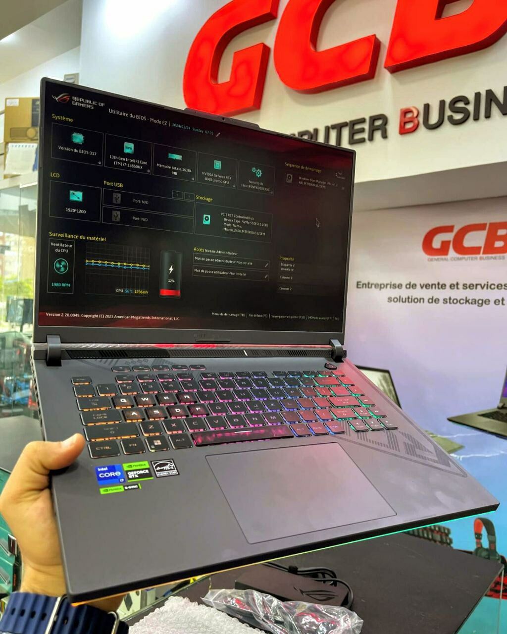 Asus ROG/i7/RTX 4060/RAM 16GB - Aşgabat - img 2