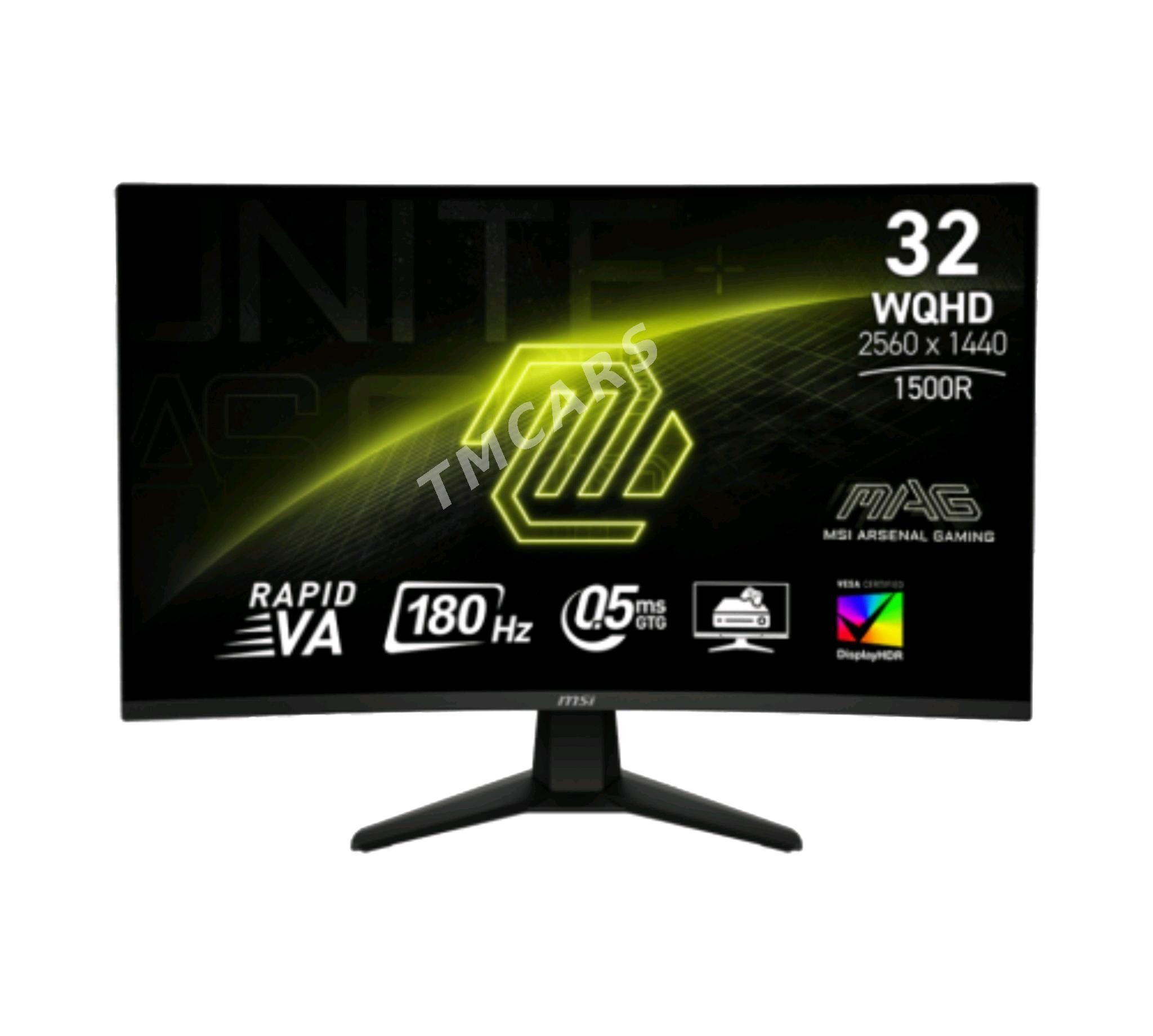 Монитор 32" 180Hz 2K Manitor - Ашхабад - img 1