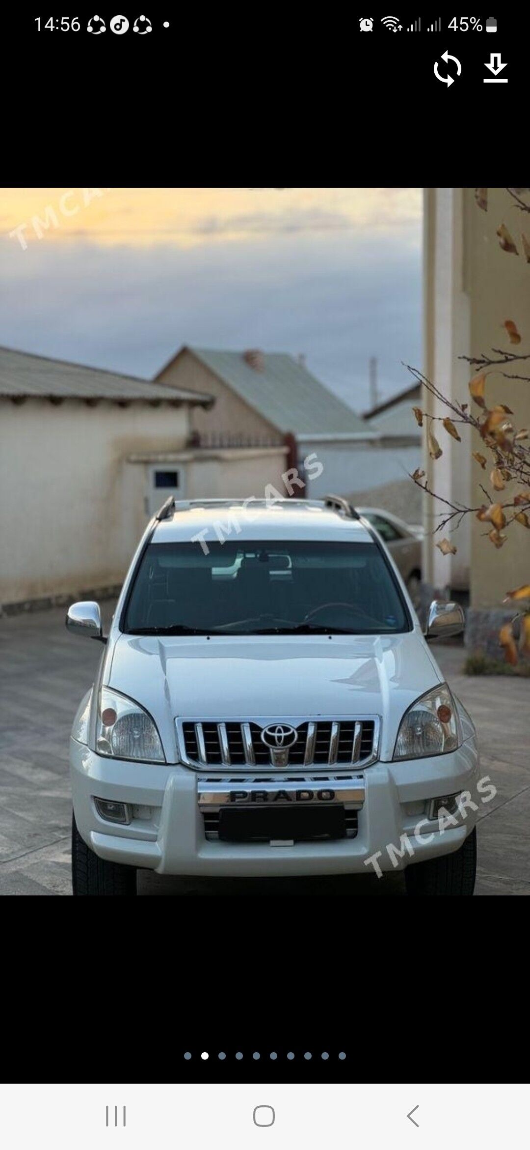 Toyota Land Cruiser Prado 2008 - 340 000 TMT - Дянев - img 9