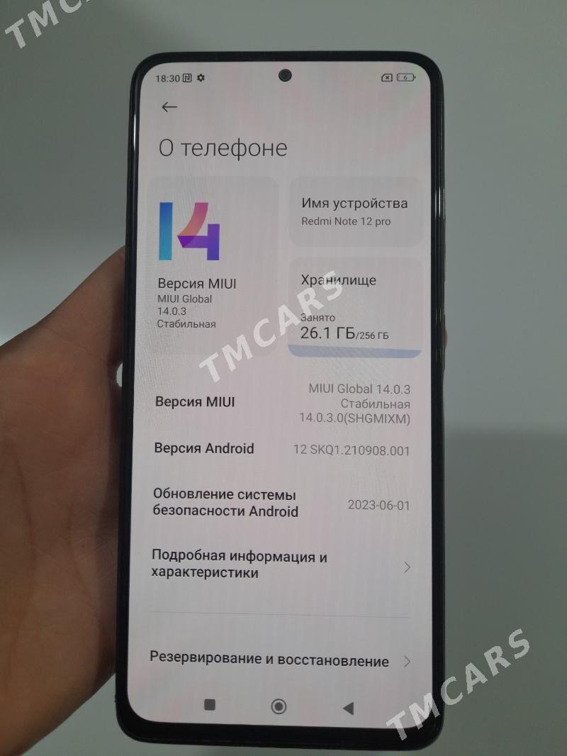 Redmi note 12 pro 4g - Гёкдепе - img 3