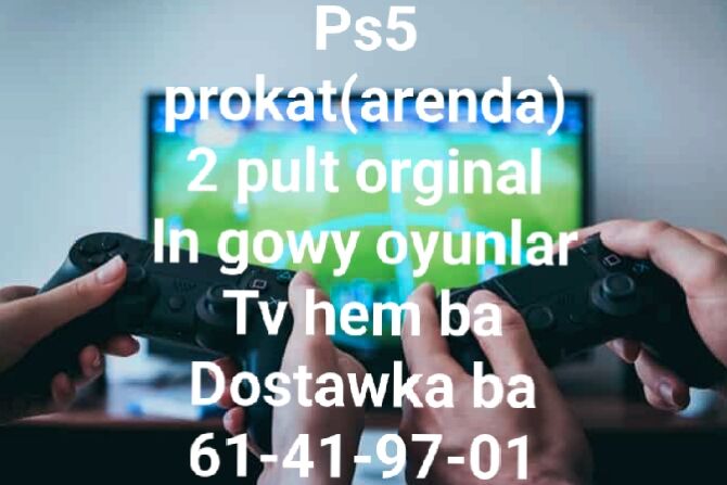 Prokat/ps5/playstation5/arenda - Дашогуз - img 2