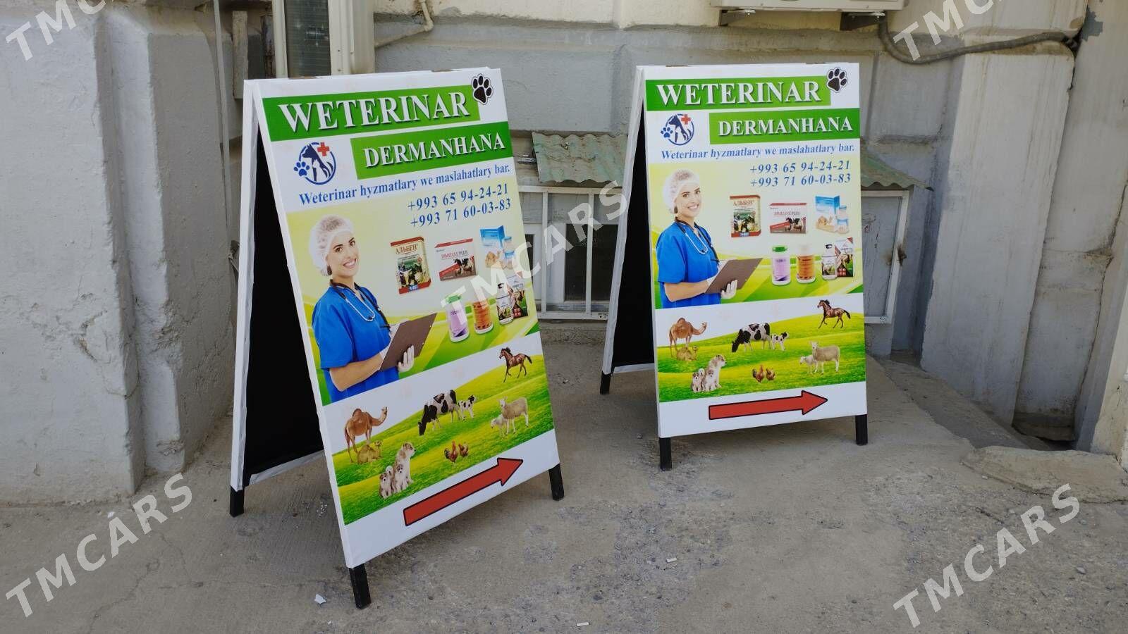 WIZITKA REKLAMA NAKLEYKA BANER - Aşgabat - img 5