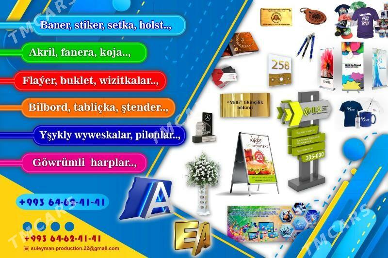 PAKET WIZITKA FLAYER REKLAMA - Ашхабад - img 10