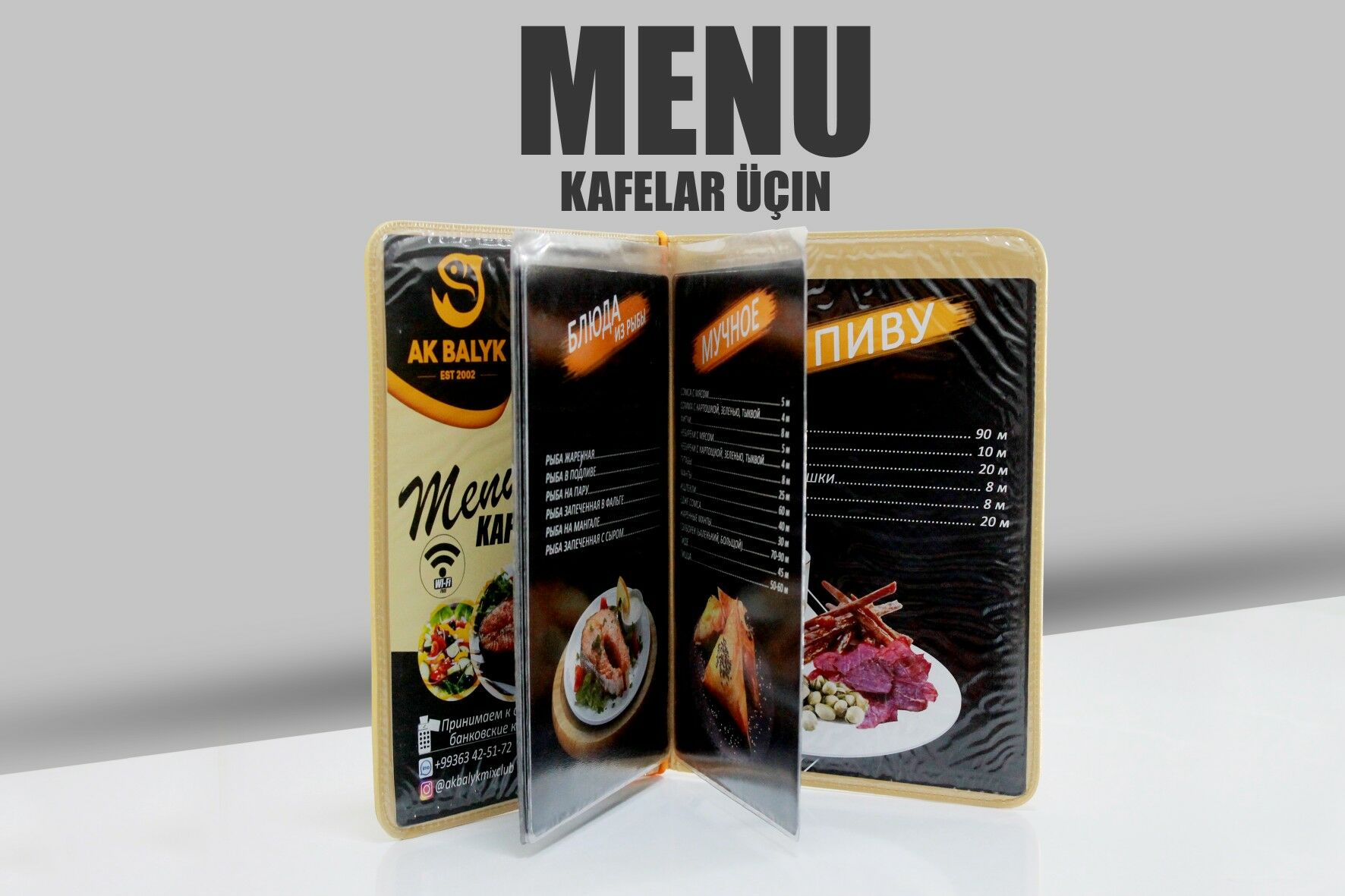 KAFE MENU DIZAYN REKLAMA ️ - Aşgabat - img 10