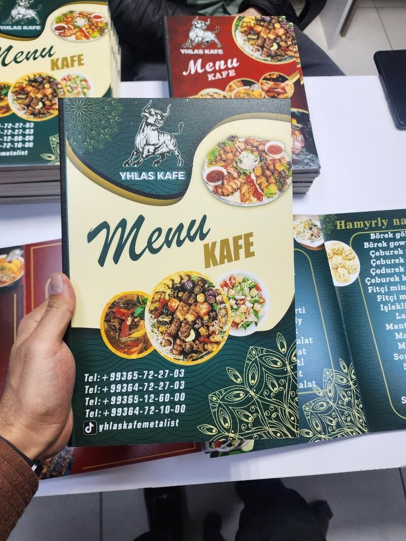 KAFE MENU DIZAYN REKLAMA ️ - Aşgabat - img 6