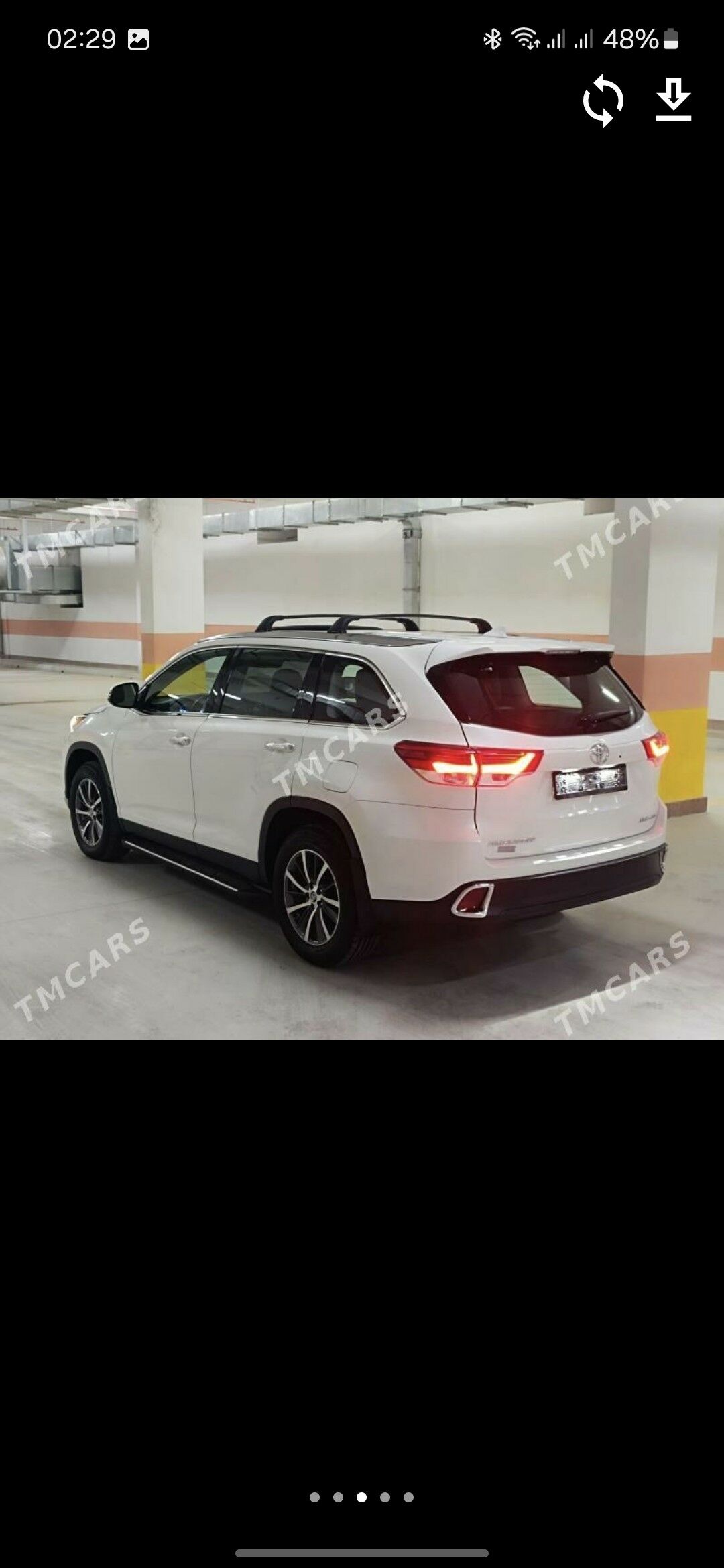 Toyota Highlander 2019 - 415 000 TMT - Мир 7 - img 2