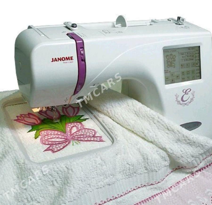 Janome 350 E kompyuter maşyn - Ёлётен - img 2