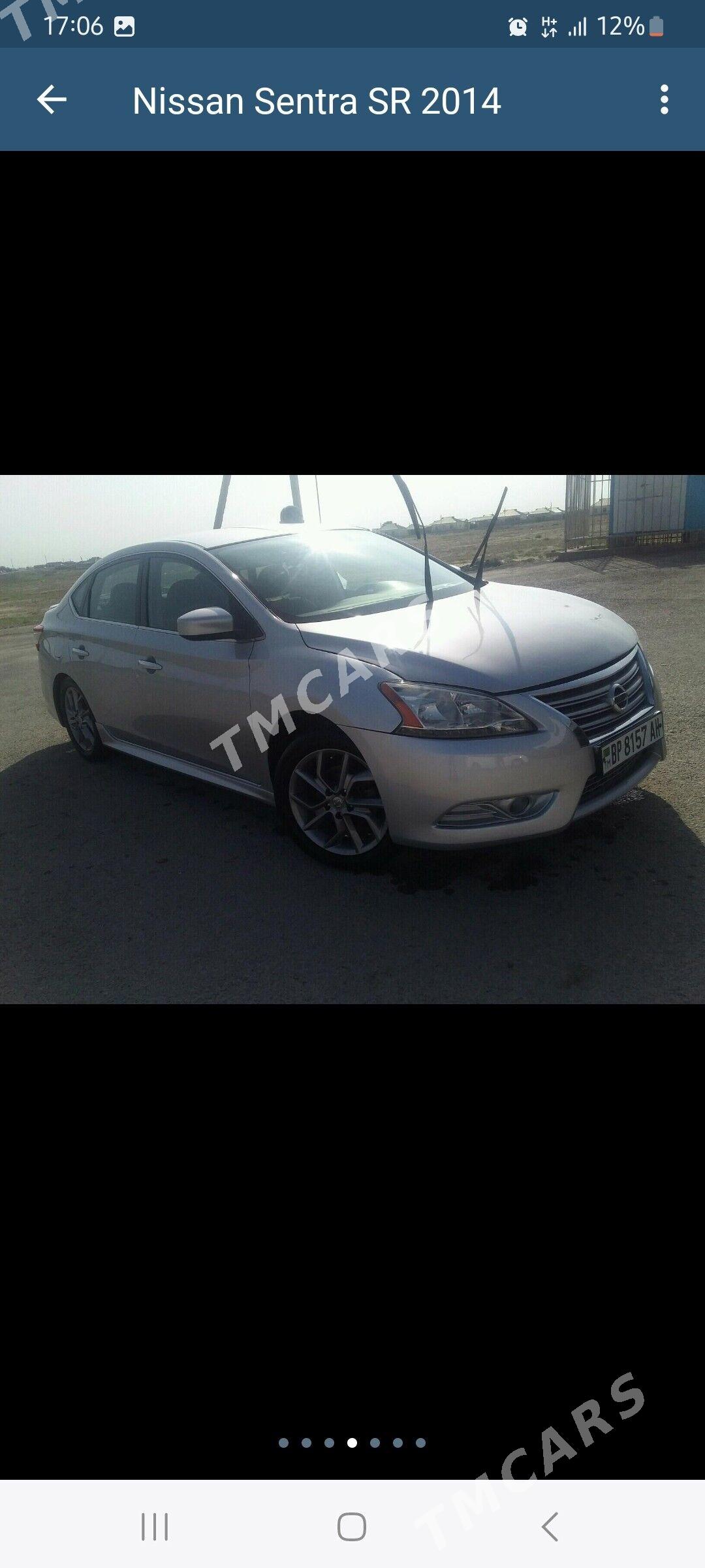 Nissan Sentra 2014 - 128 000 TMT - Гёкдепе - img 2