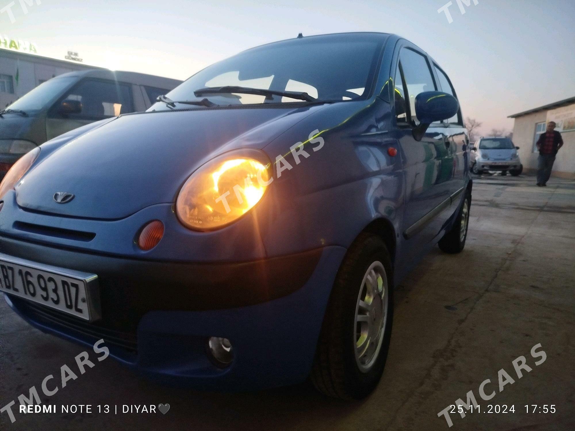 Daewoo Matiz 2003 - 30 000 TMT - Гурбансолтан Едже - img 2