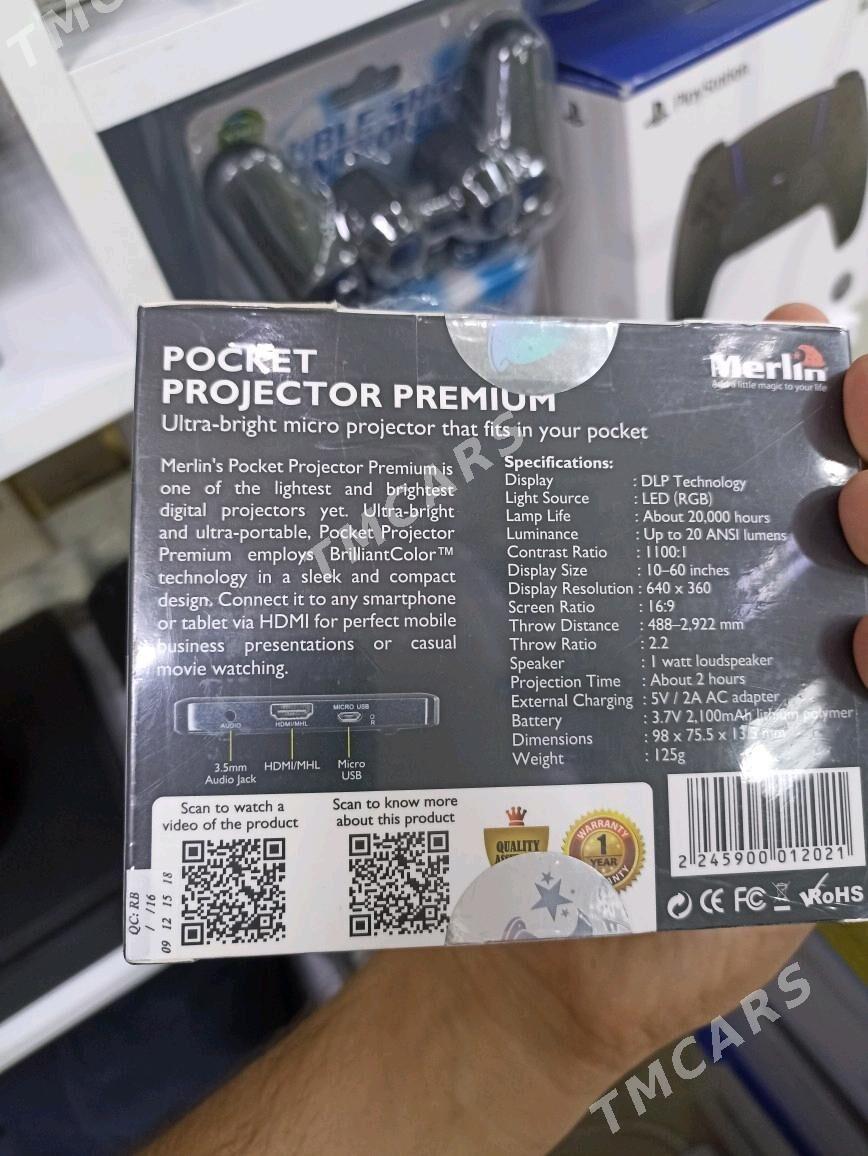 POCKET PROJEKTOR PREMIUM TV - Ашхабад - img 4