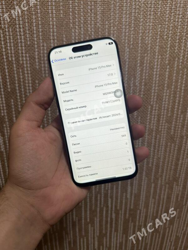 iPhone 15 Pro Max TB - Aşgabat - img 3