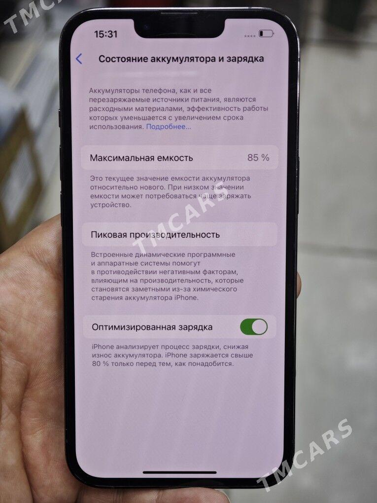 IPHONE 13PRO 256GB 85% batarey - Ашхабад - img 5