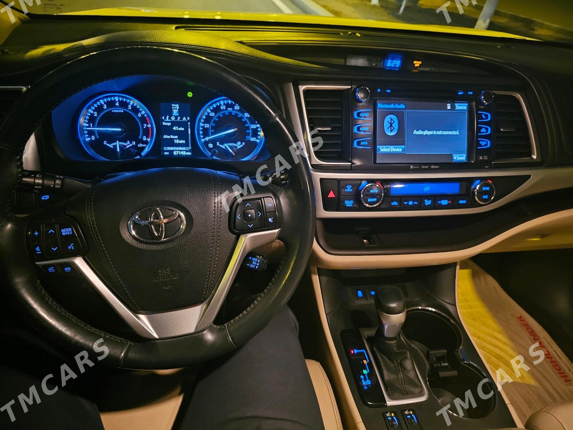 Toyota Highlander 2016 - 356 000 TMT - Aşgabat - img 8