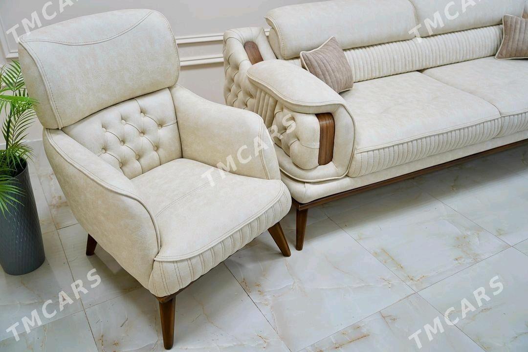 diwan mebel troyka диван - Ашхабад - img 4